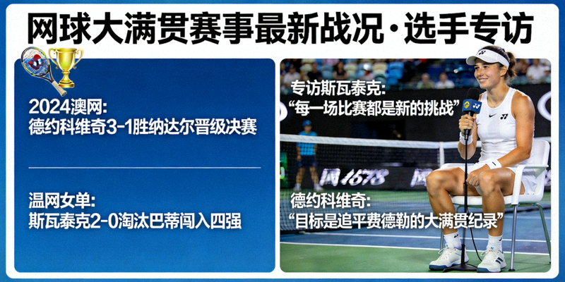 网球大满贯赛事最新战况与选手专访